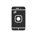 Instagram,Instagram logo,Iphone,Phone